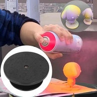 Suporte Giratório para Pintura com Spray - Mesa Rotativa Ajustável para Modelos de Carros, Aviões e Tanques - imagem 4