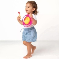 SEM BAGUNÇA - Kit Prato Giratório com Tampa + Colher Termossensível de Silicone Azul - imagem 3