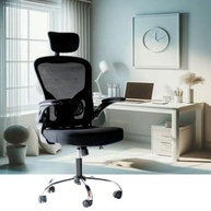 Cadeira de Escritório Executiva Ergonômica com Apoio Lombar e Cabeça - Giroffice - imagem 1