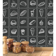 Adesivo Retro Lanche: Decore com Giz! - imagem 2