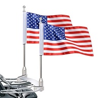 Mastro Decorativo com Bandeira Americana para Honda Goldwing GL1800 (2001-2012) - Estilo e Patriotismo na Sua Moto - imagem 2