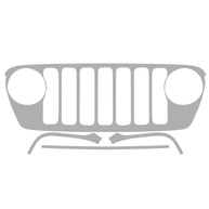 Proteja Sua Grade com o Kit PPF Pre-Cut Vicrez para Jeep Gladiator Mojave Crew 2020-2023 - imagem 1