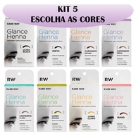 Glance Henna: Kit 5 Cores p/ Sobrancelhas 100% Natural - imagem 1