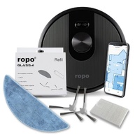 Ropo Glass 4 Robô Aspirador 4 em 1 com Lâmpada UV + Kit Refil - imagem 1