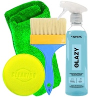 Kit Limpeza Automotiva Glazy 500ml Vonixx + Acessórios Karbox: Brilho Impecável! - imagem 1