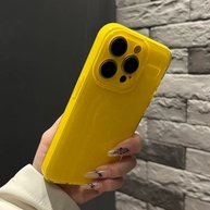 Capinha Glitter Amarelo Neon iPhone - imagem 3