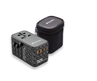 Verbatim GaN UTA-06: Adaptador Universal 100W com 4 Portas USB para Viagens Globais - imagem 2