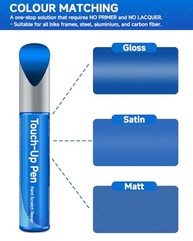 Tinta de Retoque para Bicicleta Giant Sapphire Gloss - Cor #354CDE para Reparos Profissionais de Arranhões e Lascas - imagem 3