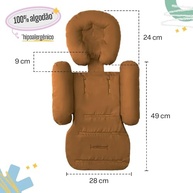 Ninho Redutor Bebê Yogi Baby Ambar Glow: Conforto e Segurança Multifuncional - imagem 4