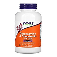 Glucosamina Condroitina e MSM Now Foods: Alívio Natural para Articulações - imagem 1