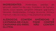 Granola sem glúten low carb Nibs de Cacau e Goji berry Leve Croc 200g - imagem 4