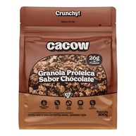 CACOW Granola Proteica | Fonte de Proteína Zero Açúcar Sem Glúten e Sem Lactose Vegano | Pacote 200g (Chocolate) - imagem 2