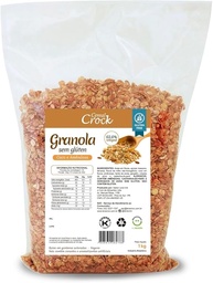 Granola Coco e Amêndoas (com aveia sem glúten) Cereal Crock 1kg - imagem 1