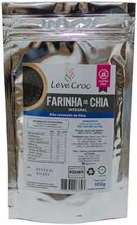 Farinha sem glúten integral de Chia Leve Croc 100g - imagem 1