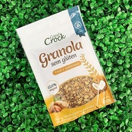 Kit 4 Granolas de Aveia Sem Glúten Leve Croc: Tradicional, Light, Coco e Amêndoas, Zero Açúcar - imagem 4