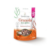 Granola sem glúten Amaranto e Coco Leve Croc 200g - imagem 2