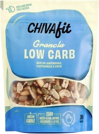 Granola Low Carb Chiva Fit | Granola Sem Açúcar, Sem Lactose, Sem Glúten, Vegana | 200g - imagem 1