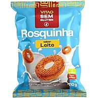 Rosquinha Sem Glúten Leite: Delícia Leve 110g - imagem 1