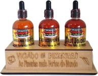 Molho De Pimenta Sem Glúten Kit As 3 Mais Fortes Do Mundo - imagem 1