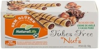 Tubes Free Natural Life - Recheado com Creme de Avelã e Cacau - Sem Glúten - 50g - imagem 2