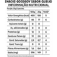 GoodSoy Queijo: Snack Sem Glúten e Lactose 25g - imagem 2