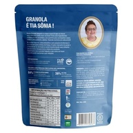 Tia Sônia, Granola Salgada Francesa Parmesão Castanhas 200g Tia Sônia Artesanal Sem Glúten - imagem 5