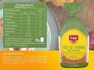 Kit 3 Pão de Forma Multigrãos Sem Glúten Vegan Schar 200g - imagem 4