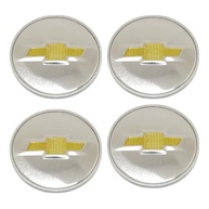 Kit 4 Calotinhas Centrais Roda Original GM 56mm: Estilo e Proteção para Seu Veículo - imagem 1