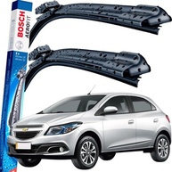 Kit Palhetas Limpador Parabrisa Bosch Original GM Prisma Onix 2013-2018 - imagem 1