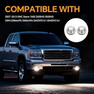Faróis de Neblina Premium para GMC Sierra 1500/2500HD/3500HD (07-14) - Segurança e Visibilidade Ampliadas - imagem 3