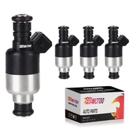 Kit 4 Injetores de Combustível 6 Furos para GMC Sonoma, Chevy S10, Cavalier, Pontiac Sunfire, Isuzu Hombre 2.2L L4 (1998-2000) - imagem 1