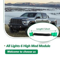 Faróis de Neblina All Lights 6 Módulos: Upgrade Essencial para Chevy Colorado & GMC Canyon 2023-2025 - imagem 3