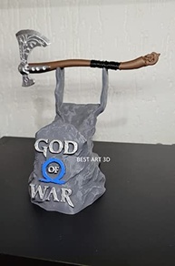 Suporte para Controle PS5 e PS4 God of War Ragnarok - Machado Leviathan Temático - imagem 4