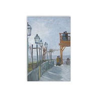 Quadro Montmartre Van Gogh Arte Canvas 40x60cm - Decore com Estilo e Arte - imagem 2