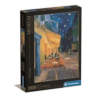 Puzzle 1000 Peças Van Gogh - Café Noturno ao Ar Livre | Clementoni Coleção Museus - imagem 5
