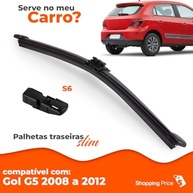 Palheta Limpadora Para-Brisa Traseiro Vigia Slim 10" Gol G5 (08-12) - Silicone Premium - imagem 4