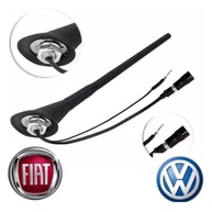 Antena Teto Amplificada Raku para Gol G5/G6/G7, Voyage, Fox, Polo - Haste Flexível Completa - imagem 3