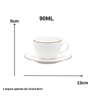 Xícara de Café Dourada 90ml: Elegância Legacy Gold - imagem 2