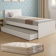 Bicama Solteiro Bibox com Colchões D33 Gold Sensor - Guarda-Costas - imagem 1