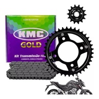Kit Relação KMC Gold Cb 300 F Twister Nova 2023/2024 com Retentor - Durabilidade e Performance - imagem 2