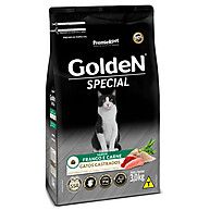 Golden Gatos Special Carne e Frango 3kg: Nutrição Ideal para Seu Gato Castrado - imagem 1