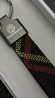 Chaveiro para Volkswagen VW Small Polo Nivus Golf Virtus Jetta Preto perfeito para chave de presença - imagem 3