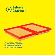 Filtro de Ar MANN-FILTER C22035/1: Proteção Premium para Audi Q2, VW Nivus, T-Cross, Virtus, up!, Golf - imagem 4