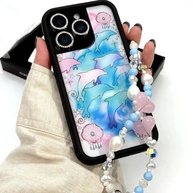 Capinha iPhone: Golfinhos, Flores e Estrelas! - imagem 2