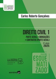 Direito Civil Esquematizado - Vol. 1 | 15ª Edição 2025 | Carlos Roberto Gonçalves - imagem 1