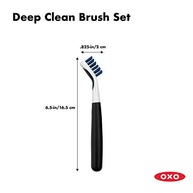 Conjunto de Escovas de Limpeza Profunda OXO Good Grips - Azul - imagem 3