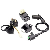Kit CDI, Regulador e Solenoide Goofit para GY6 50cc-150cc: Potencialize sua Scooter! - imagem 2