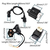 Kit CDI, Regulador e Solenoide Goofit para GY6 50cc-150cc: Potencialize sua Scooter! - imagem 3