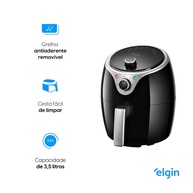 Air Fryer Elgin Flash Fryer 3,5L: Frite sem Óleo com 80% Menos Gordura - imagem 2
