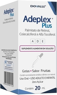 Adeplex Plus Gotas 20ml - imagem 1
